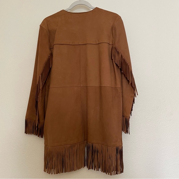 Frame Suede Fringe Jacket - Picture 2 of 5